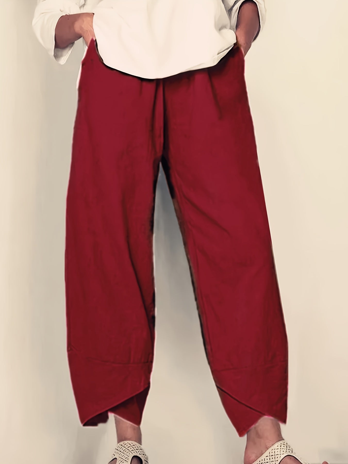 Judith - Pantalones Elegantes y Cómodos con Bolsillos Laterales