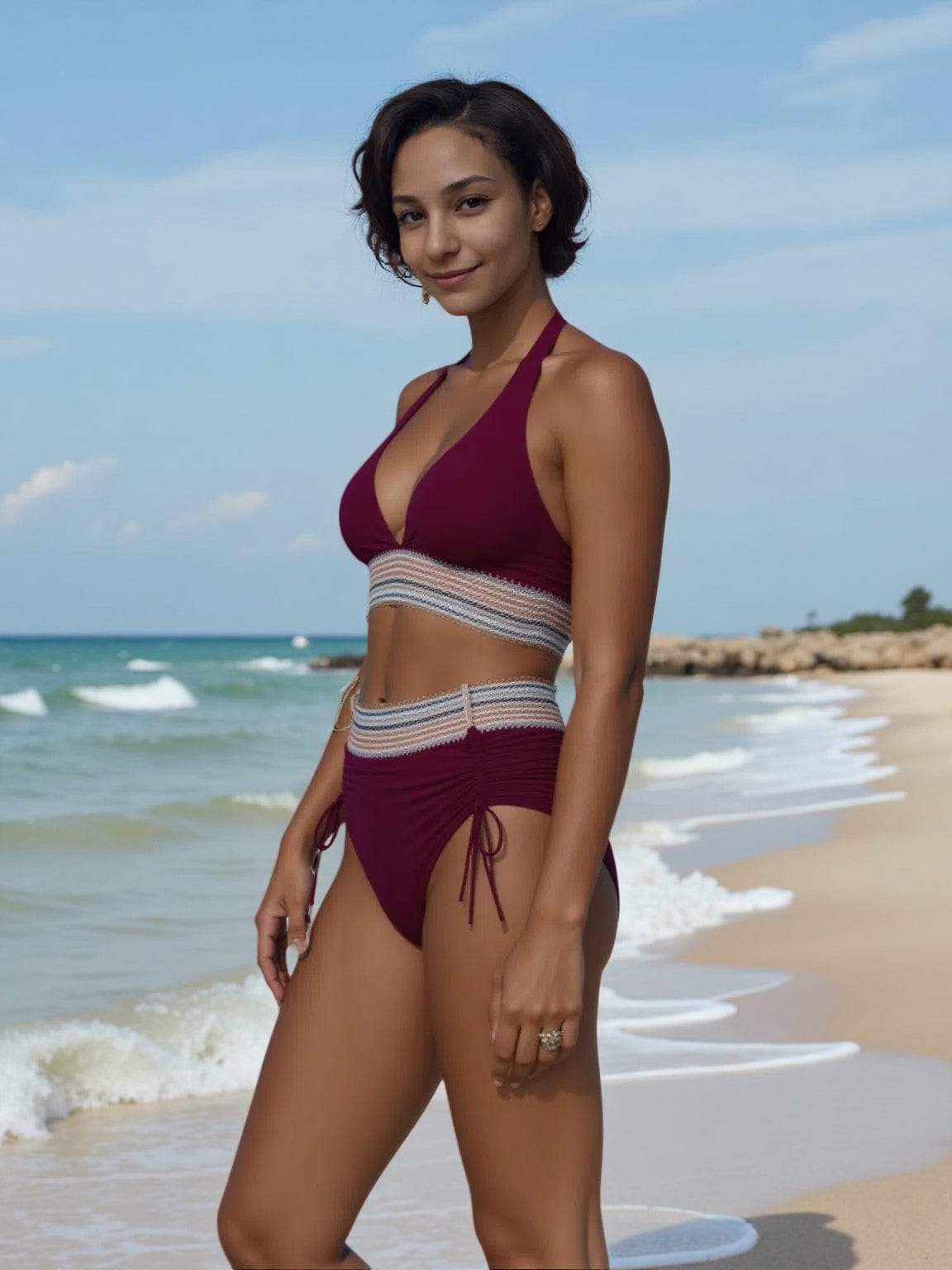 Carmen™ | Bikini talle alto, moldeador y elegante