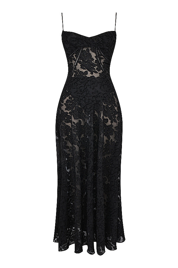 Paulette™ | Elegante Vestido Largo con Corsé