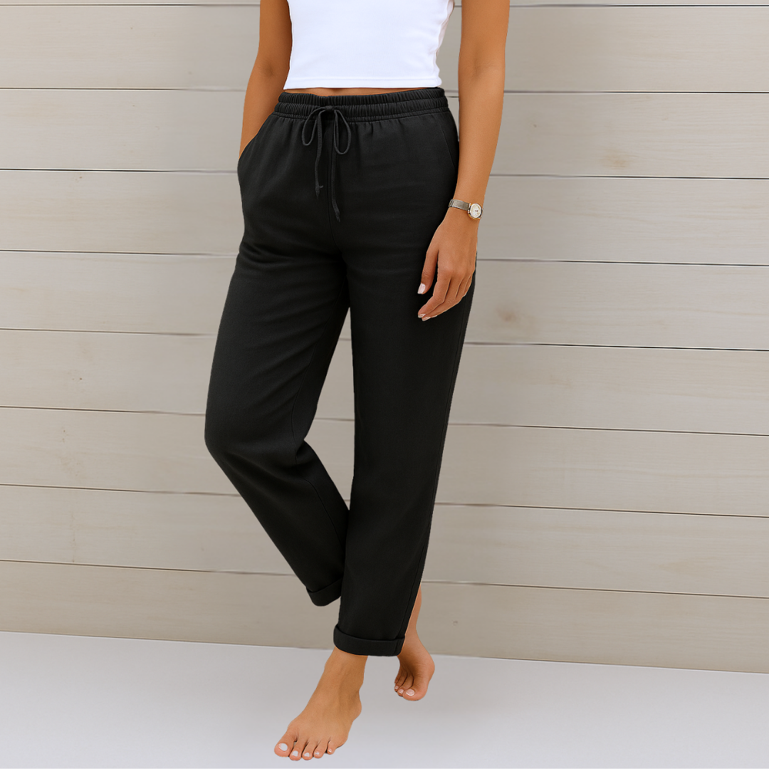 Anne | Pantalones Premium de Lino Transpirable con Elasticidad (Copia)