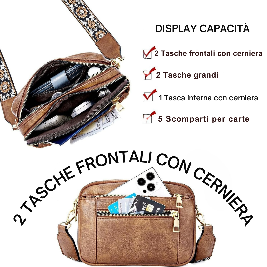 Karen - Bolsa de Hombro Refinada