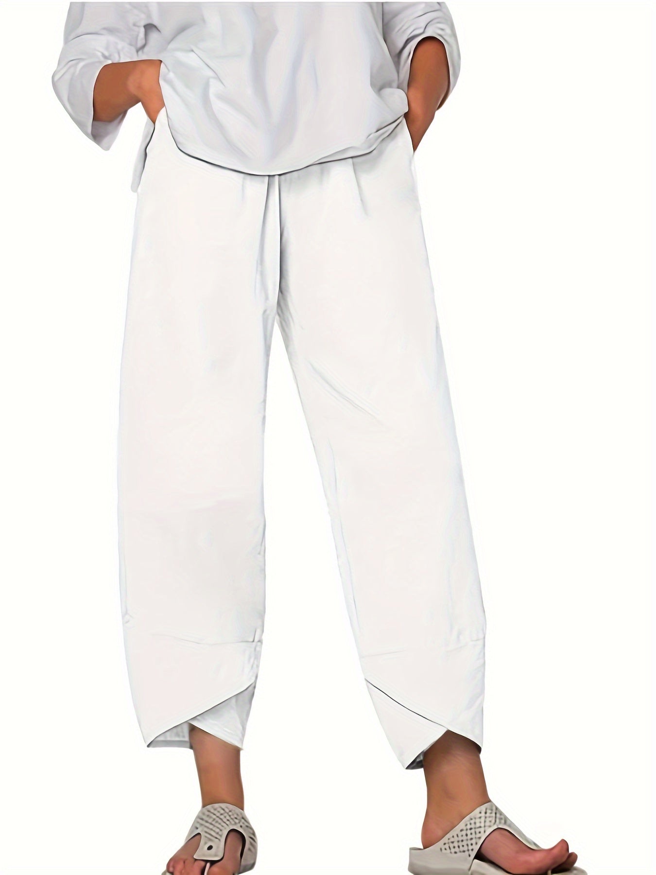 Judith - Pantalones Elegantes y Cómodos con Bolsillos Laterales