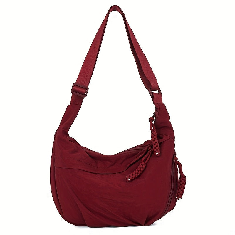 Bolso de Hombro Elegante de Nylon para Mujer