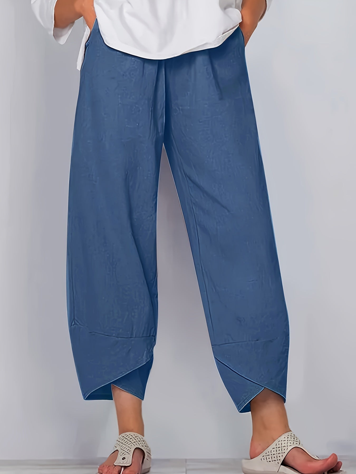 Judith - Pantalones Elegantes y Cómodos con Bolsillos Laterales