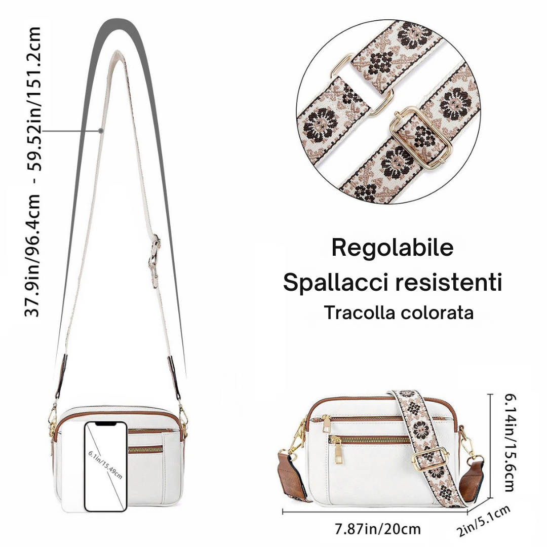 Karen - Bolsa de Hombro Refinada