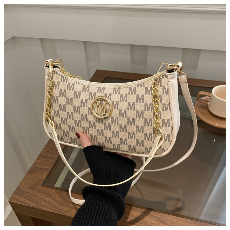 Bolso de Hombro Chic Vintage Inspirado en Francia para Mujer