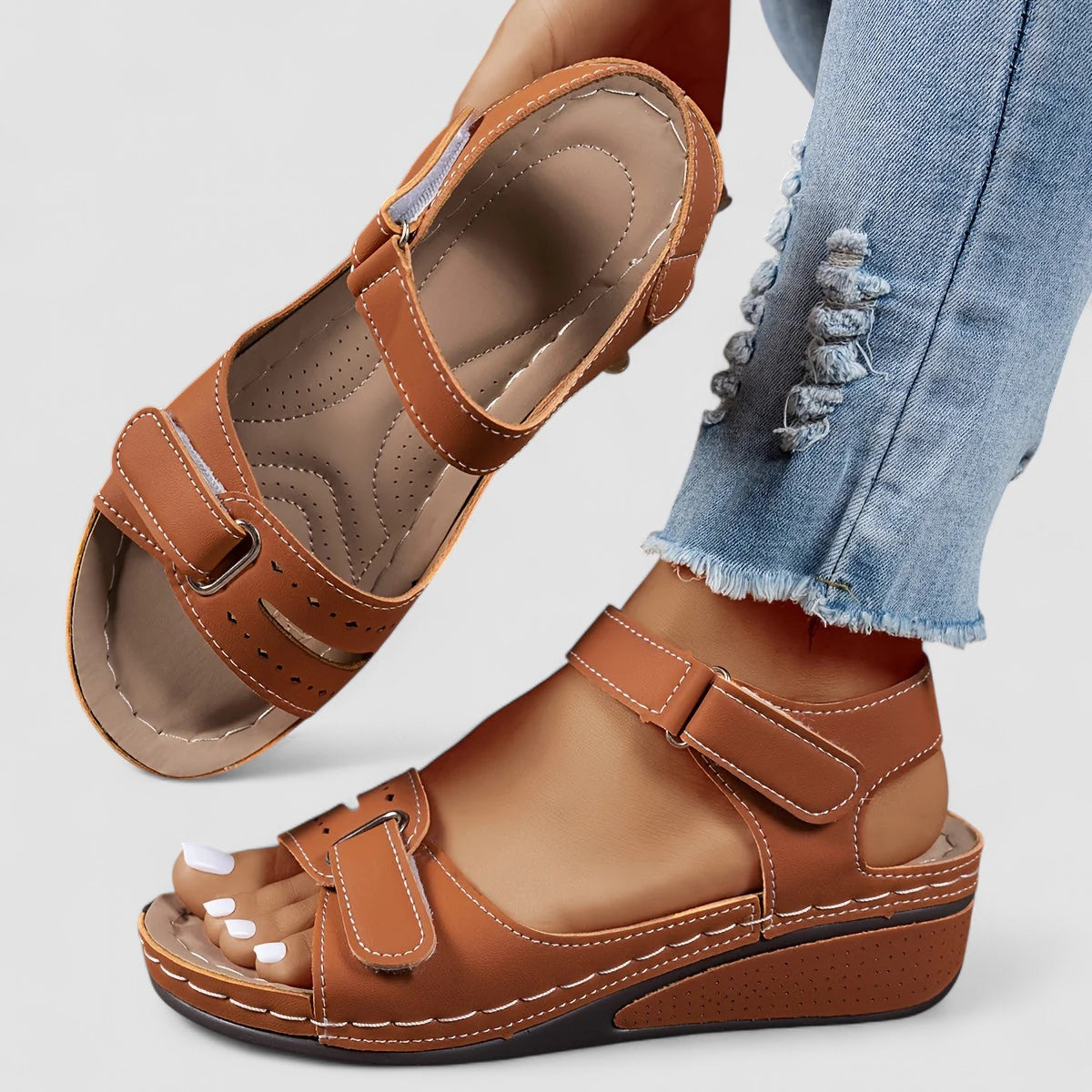 Julia | Sandalias Elegantes y Cómodas Petra