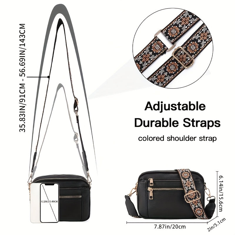 Bolso de Hombro Cuadrado de Moda para Mujer
