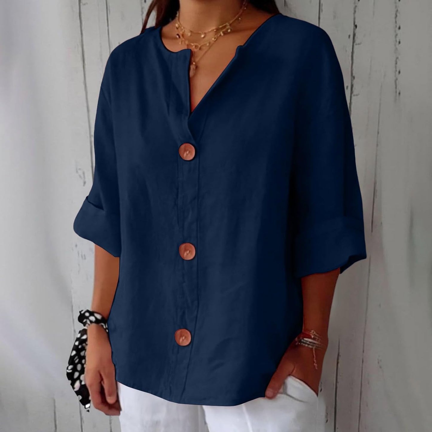 Carolina™ | Camisa de lino ligera y fresca para días soleados