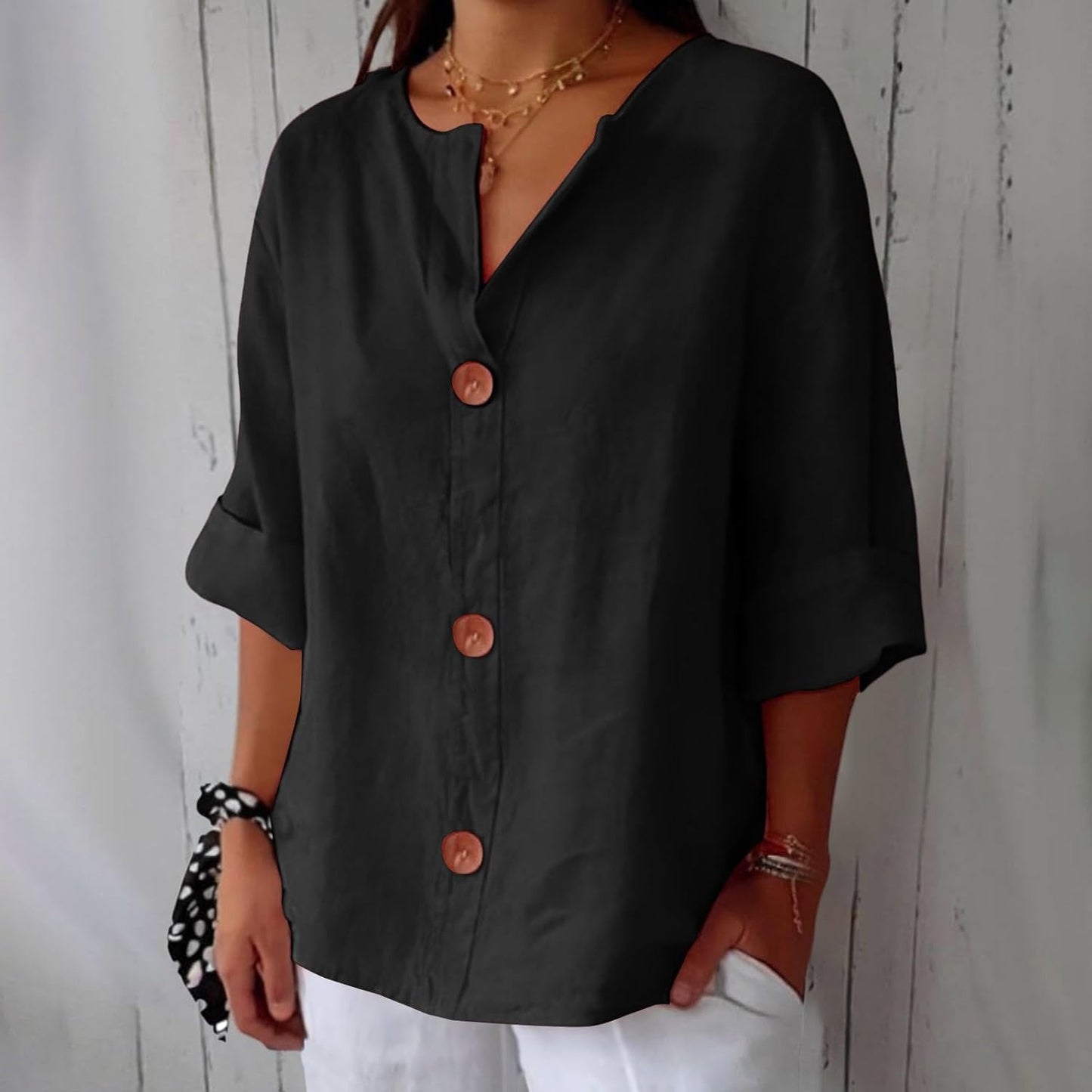 Carolina™ | Camisa de lino ligera y fresca para días soleados
