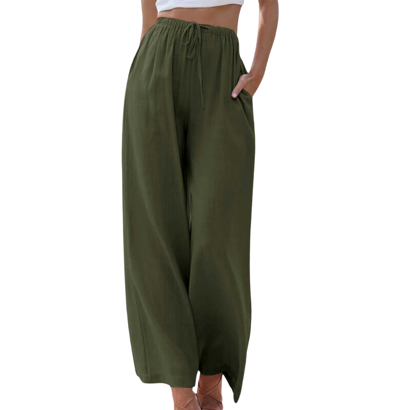 Joya del Sol™ | Pantalón elegante de algodón y lino
