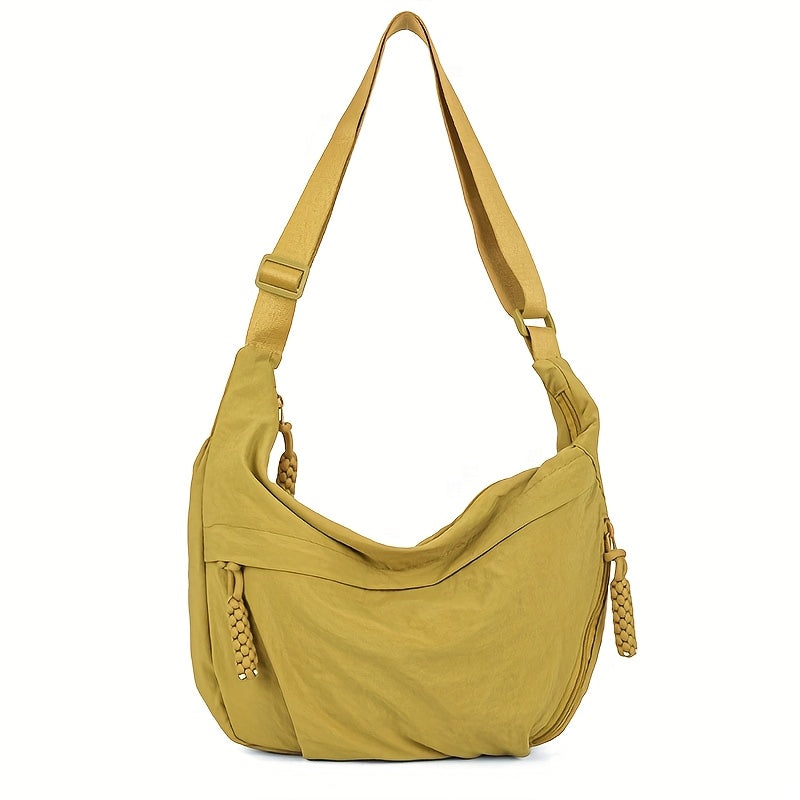 Bolso de Hombro Elegante de Nylon para Mujer