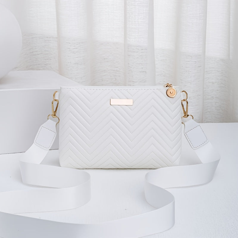 Bolsa de Hombro/Crucero de Moda a Rayas