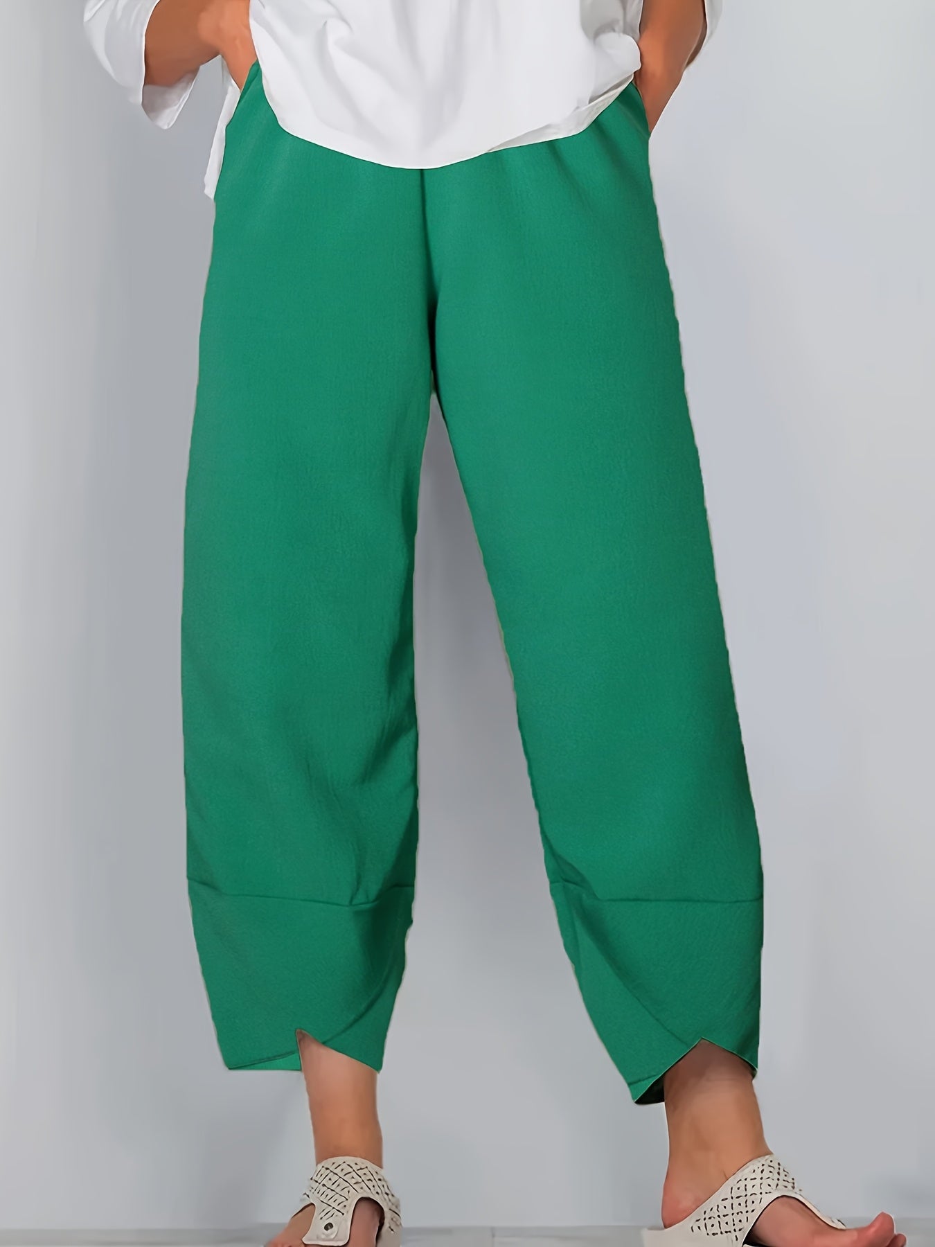 Judith - Pantalones Elegantes y Cómodos con Bolsillos Laterales