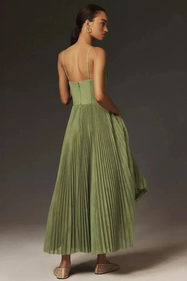Claire™ | Vestido de Tul Plisado