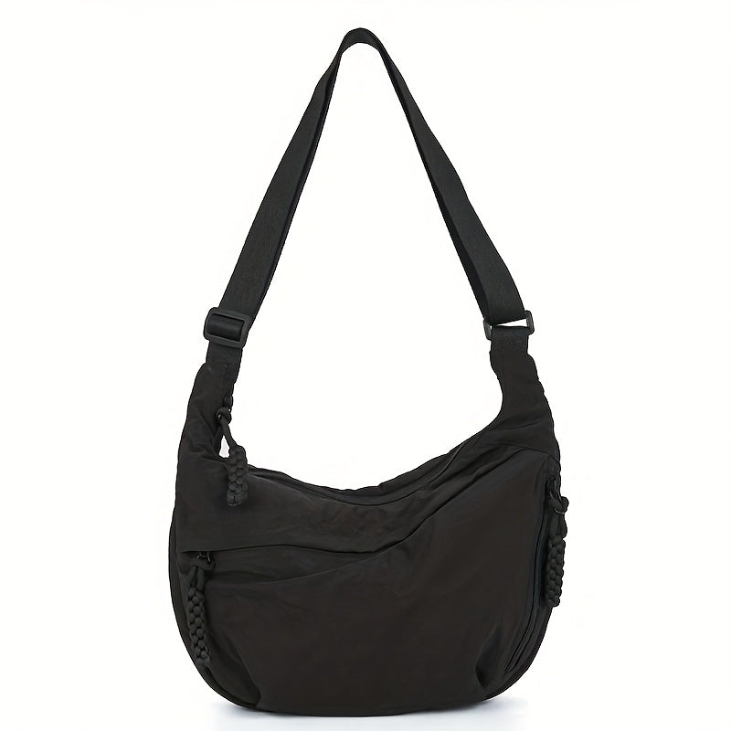 Bolso de Hombro Elegante de Nylon para Mujer