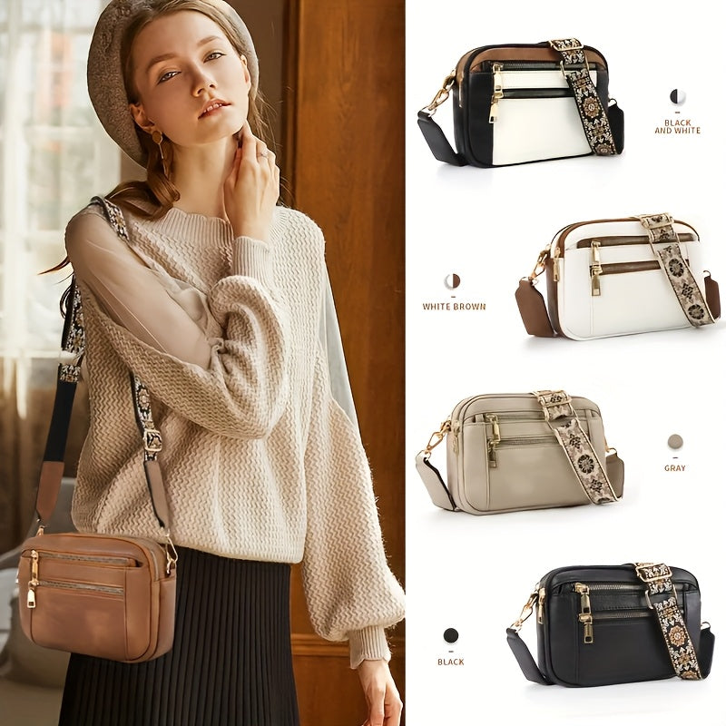 Bolso de Hombro Cuadrado de Moda para Mujer
