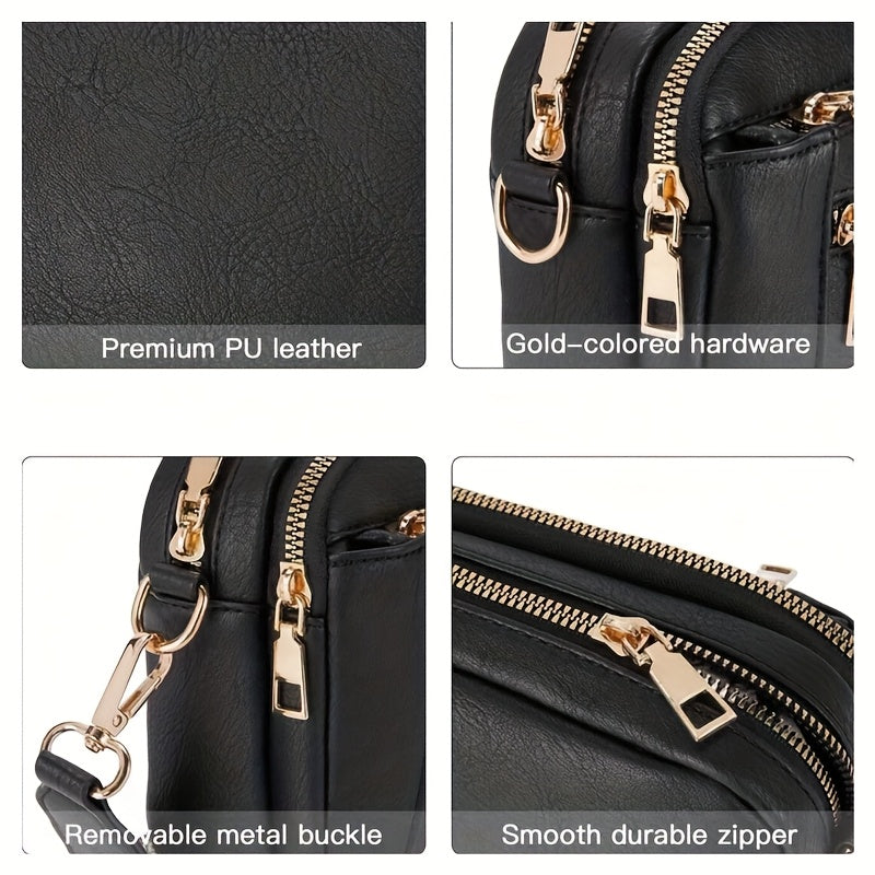 Bolso de Hombro Cuadrado de Moda para Mujer