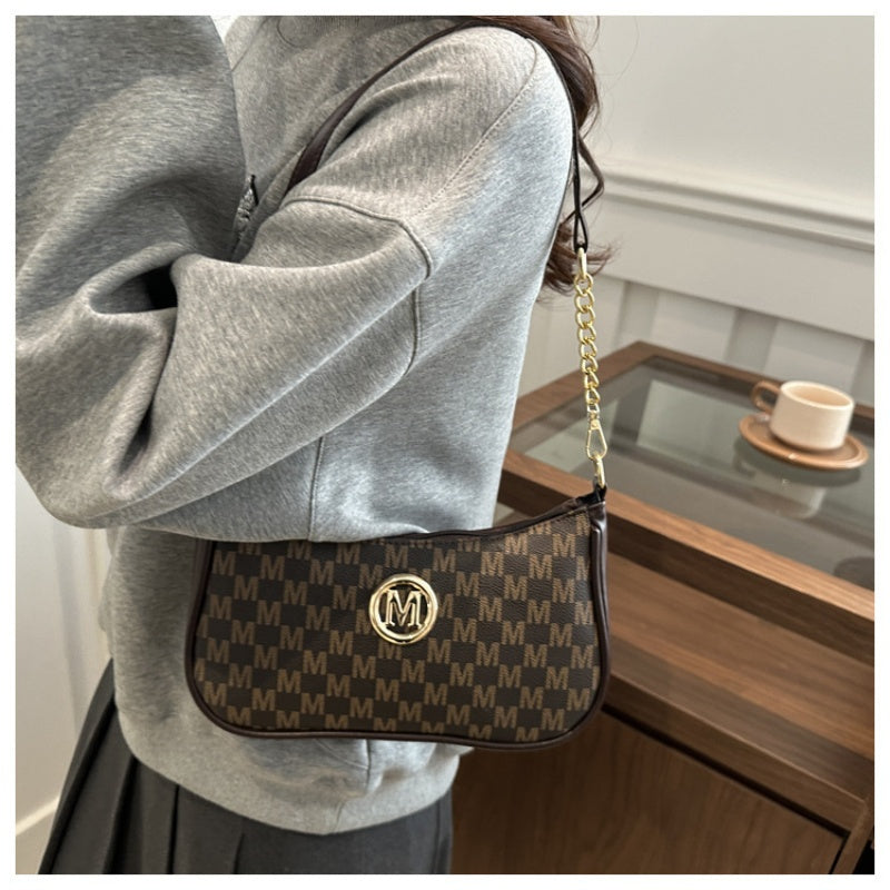 Bolso de Hombro Chic Vintage Inspirado en Francia para Mujer