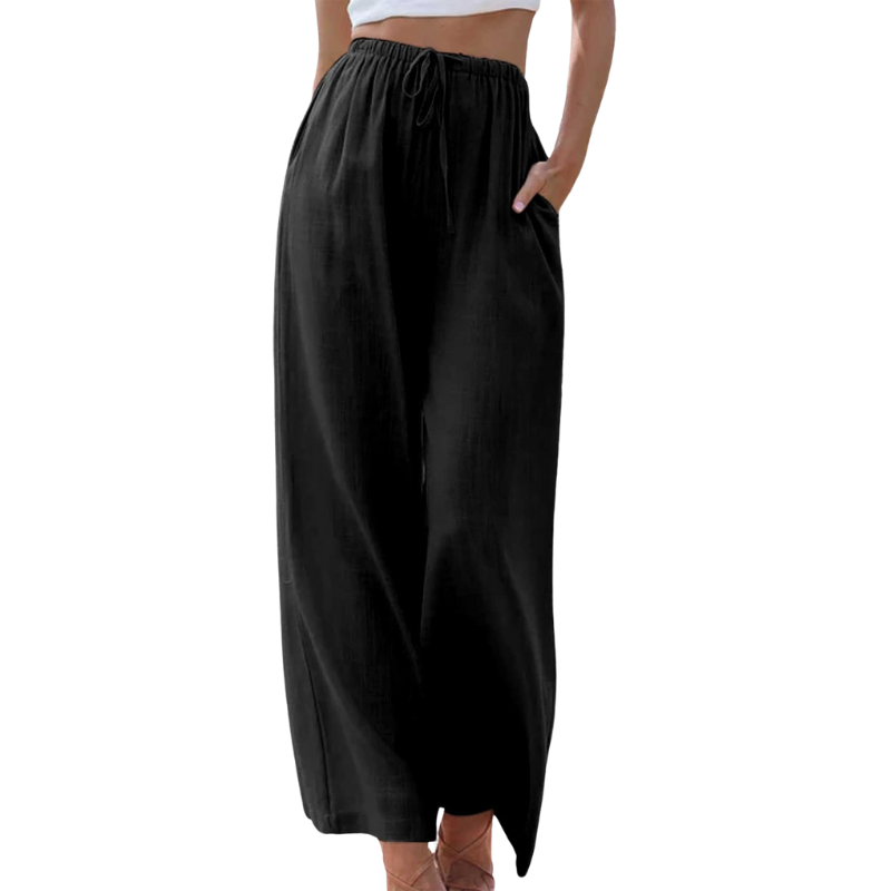 Joya del Sol™ | Pantalón elegante de algodón y lino