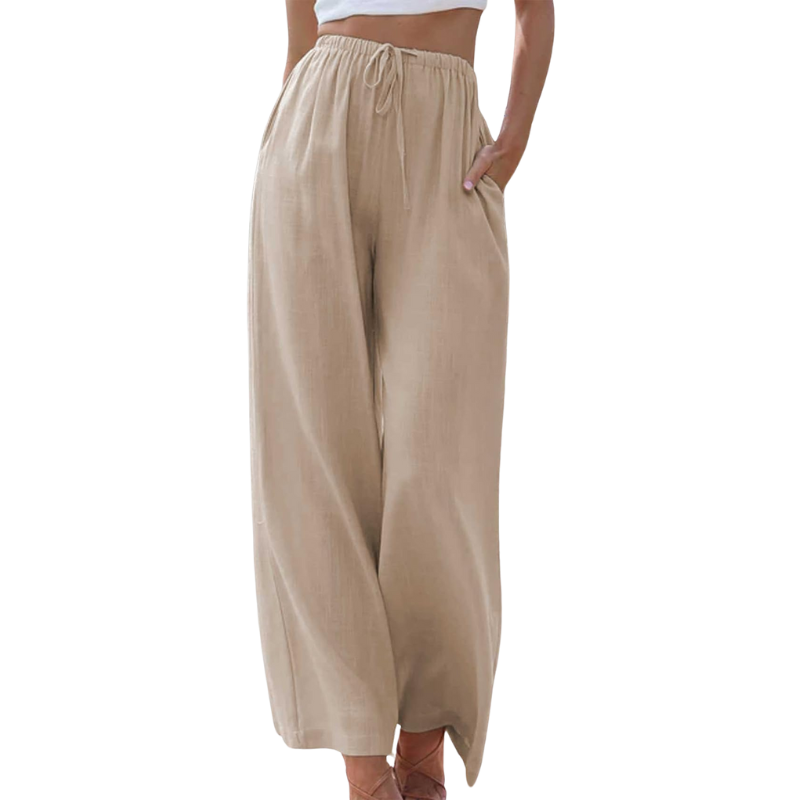 Joya del Sol™ | Pantalón elegante de algodón y lino