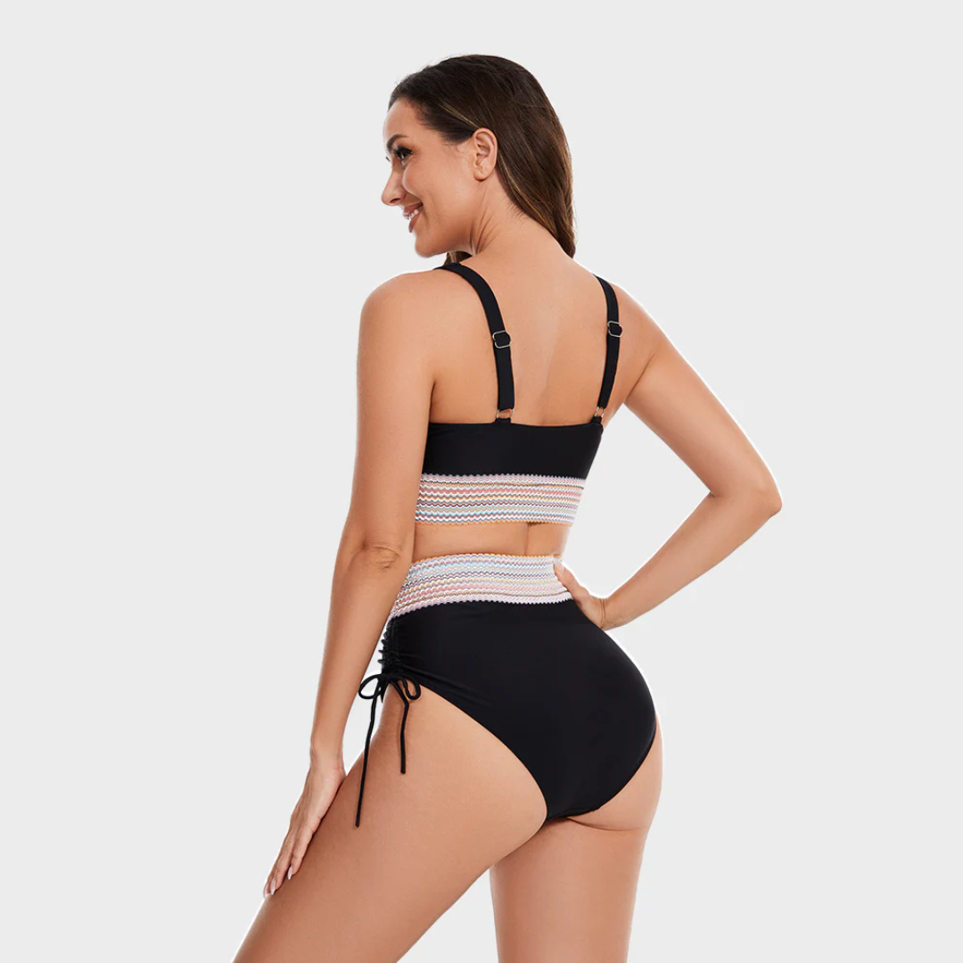 Luz | Conjunto de bikini de talle alto