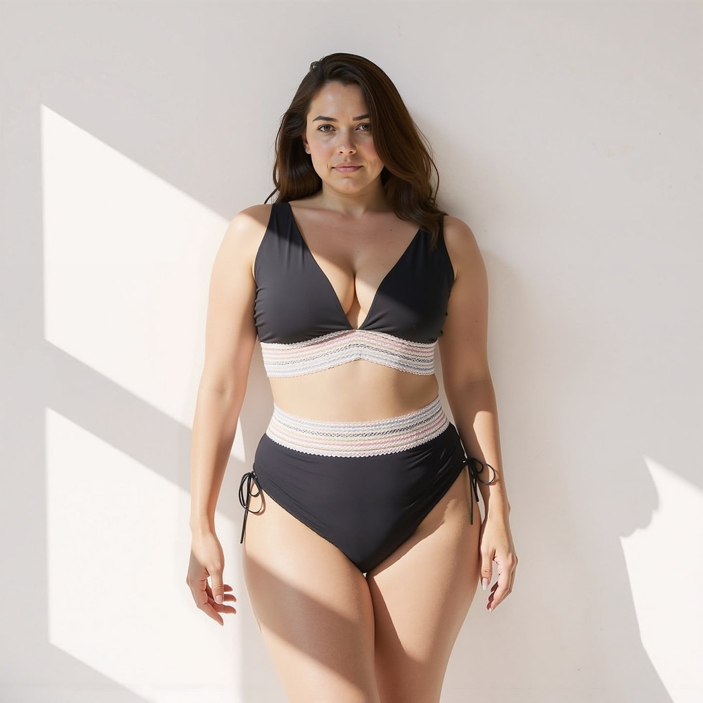 Luz | Conjunto de bikini de talle alto