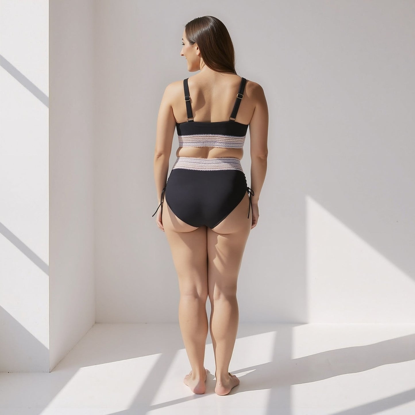 Luz | Conjunto de bikini de talle alto