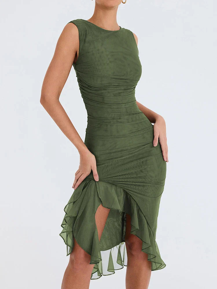 Nancy™ | Elegante Vestido Midi