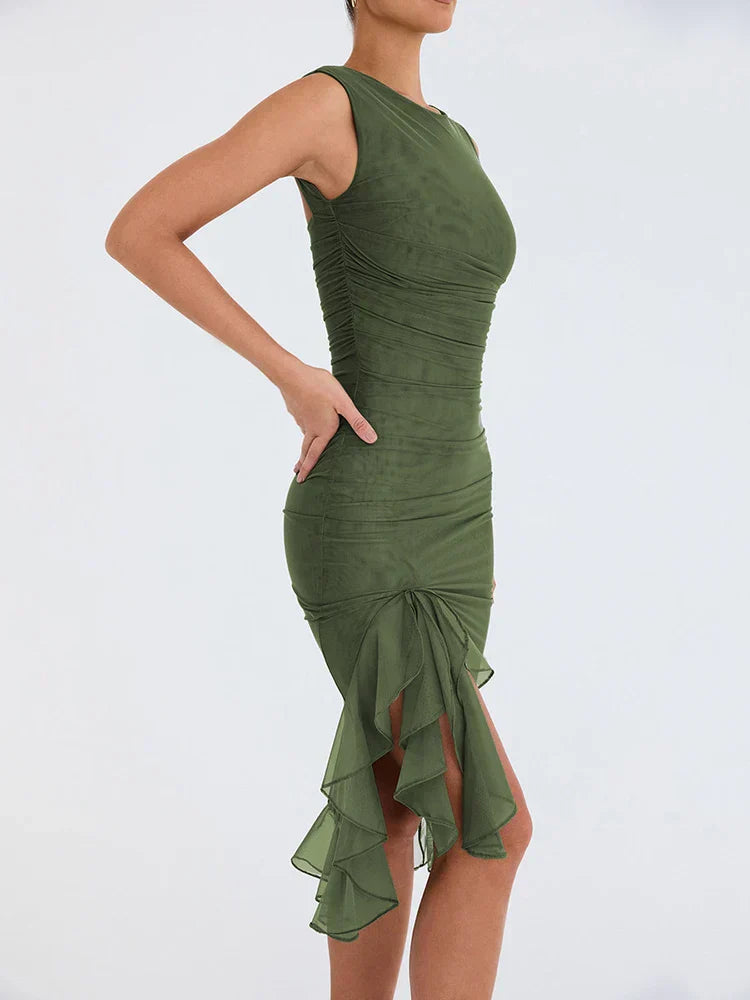 Nancy™ | Elegante Vestido Midi
