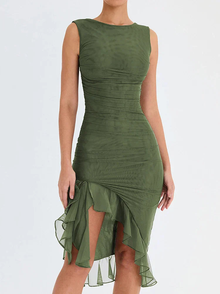 Nancy™ | Elegante Vestido Midi
