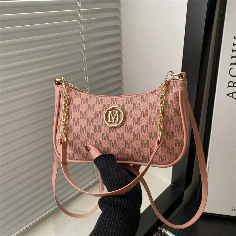 Bolso de Hombro Chic Vintage Inspirado en Francia para Mujer