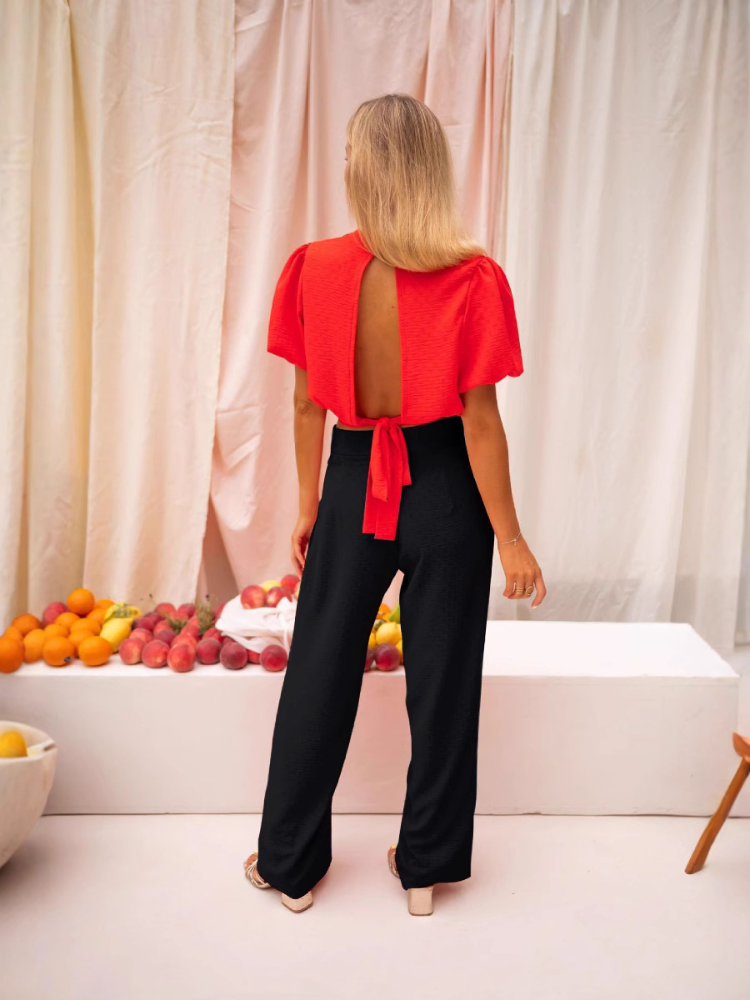LORENA™ | BLUSA CORTA
