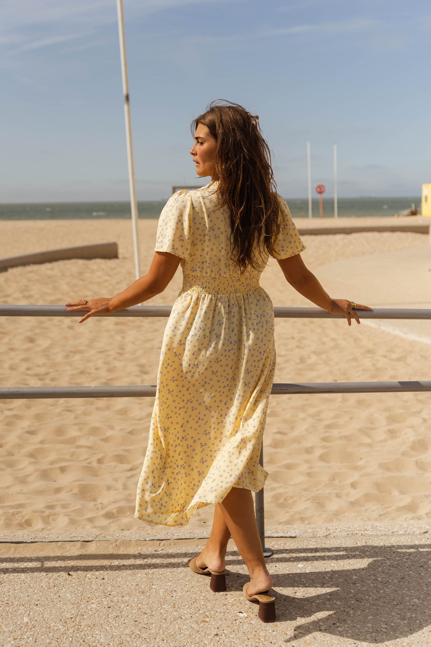 Diana™ | El Vestido Midi de Verano con Flores