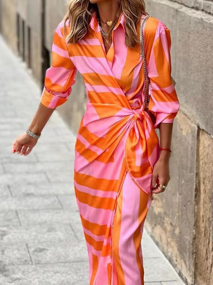 Amira™ | Vestido Elegante Cruzado
