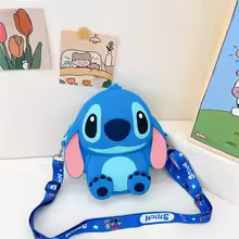 Bolso de Hombro con Estampado de Cartoon