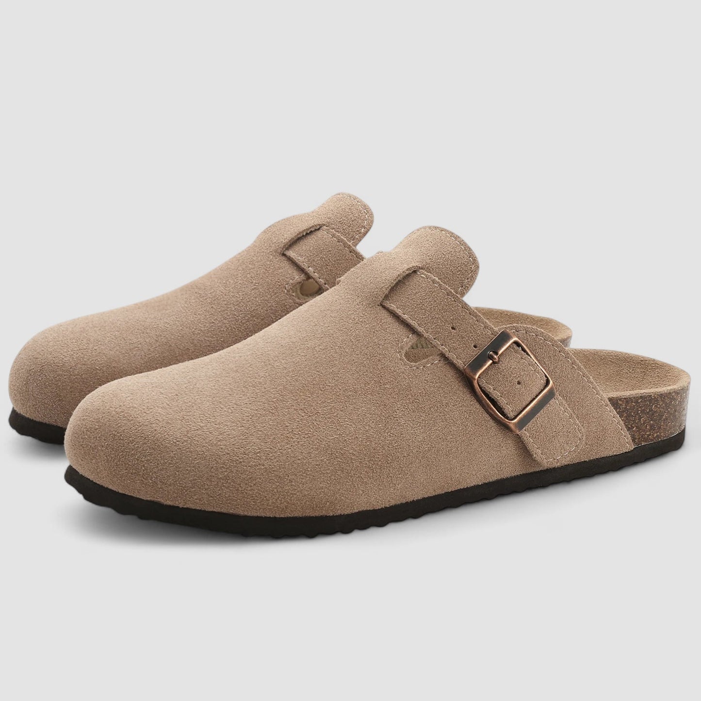 Livia | Zapatillas cómodas de ante con soporte ortopédico