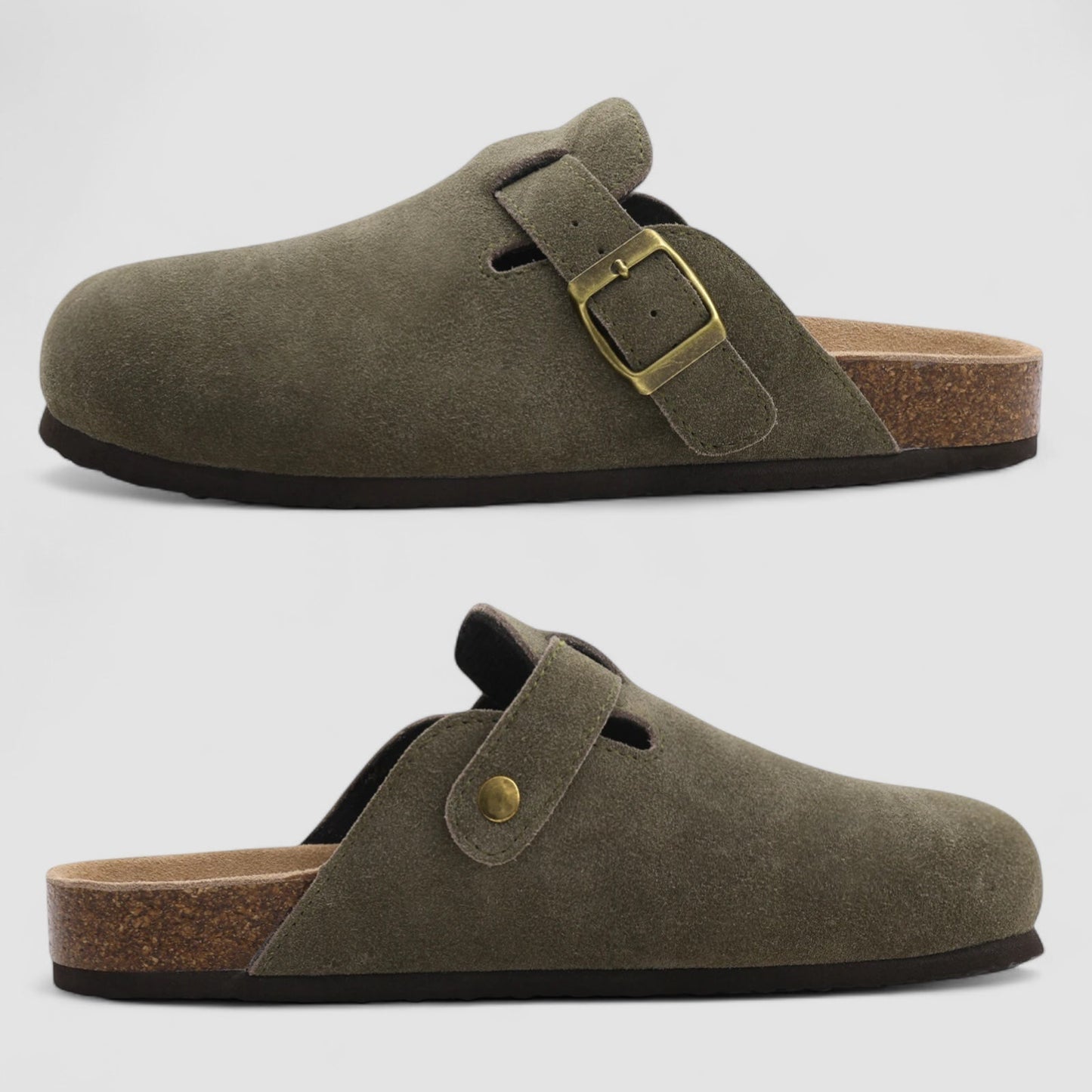 Livia | Zapatillas cómodas de ante con soporte ortopédico