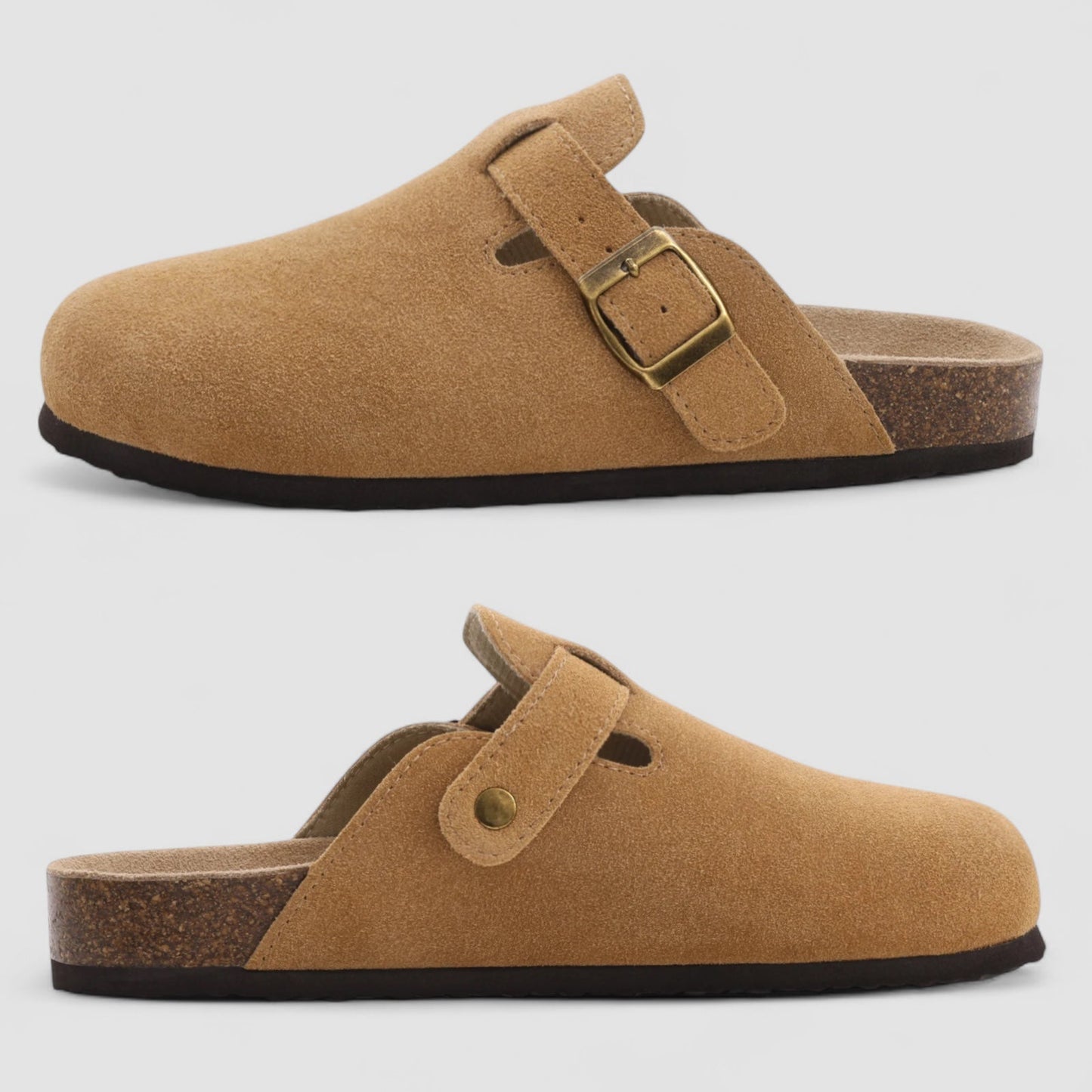 Livia | Zapatillas cómodas de ante con soporte ortopédico