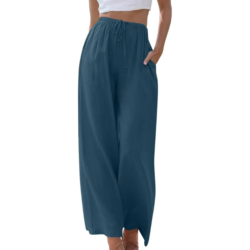 Joya del Sol™ | Pantalón elegante de algodón y lino