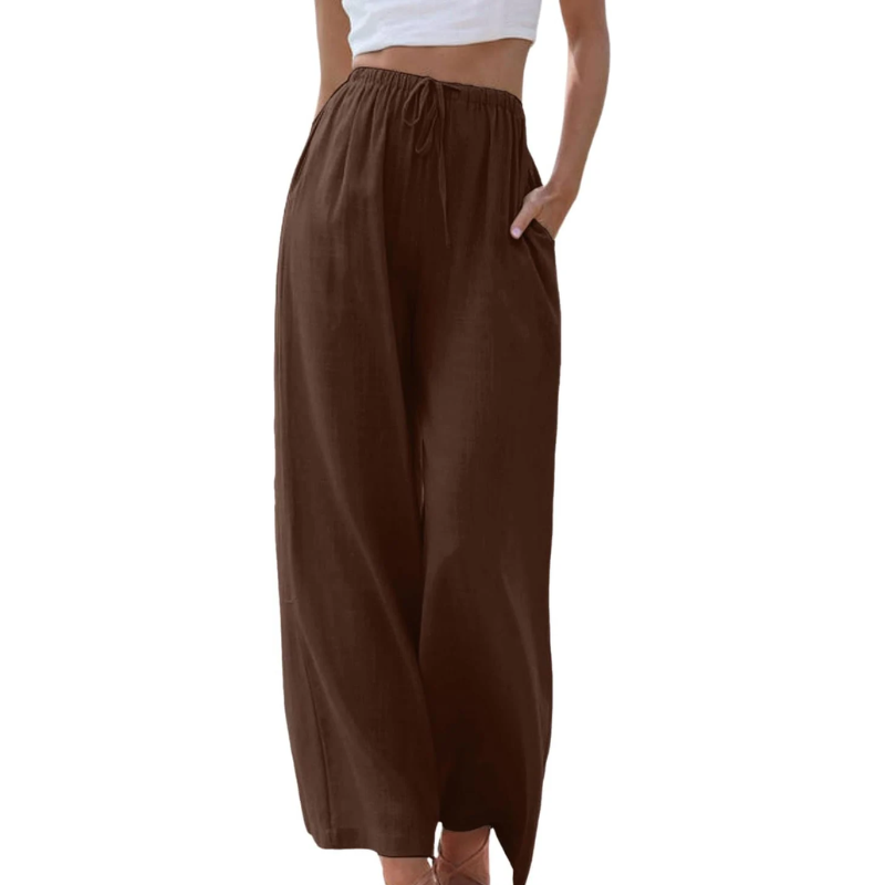 Joya del Sol™ | Pantalón elegante de algodón y lino