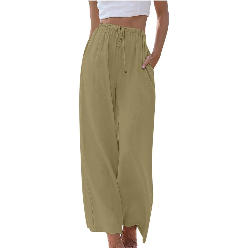 Joya del Sol™ | Pantalón elegante de algodón y lino