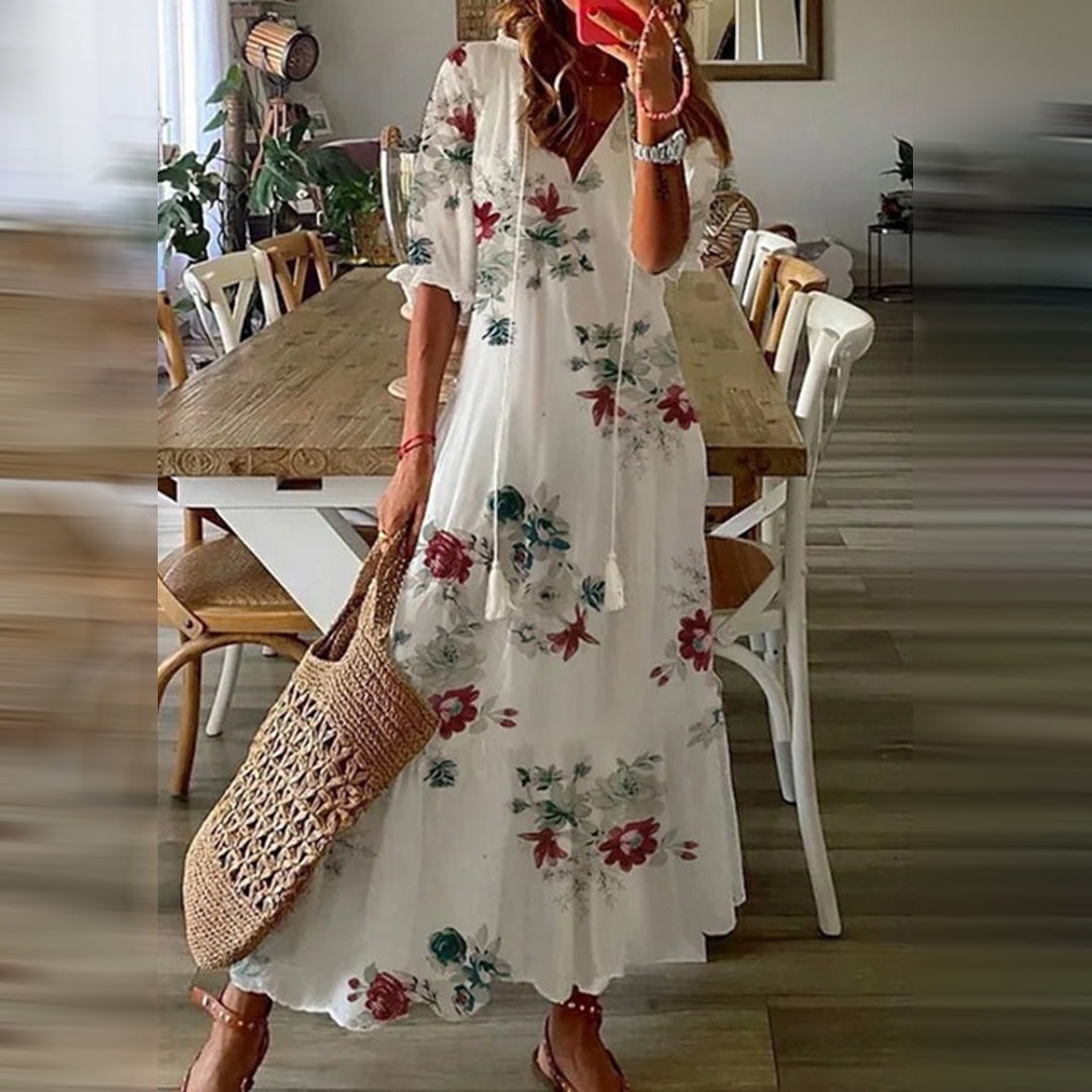 Capucine™ | Maxi Vestido Boho