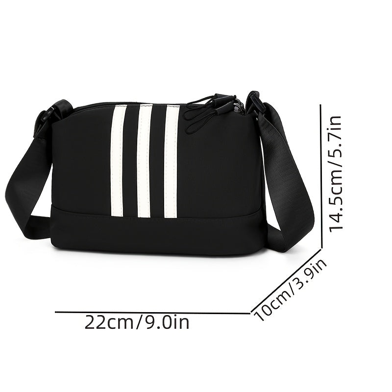 Bolso Bandolera de Nylon Grueso