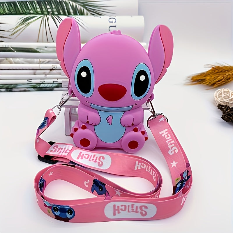Bolso de Hombro con Estampado de Cartoon