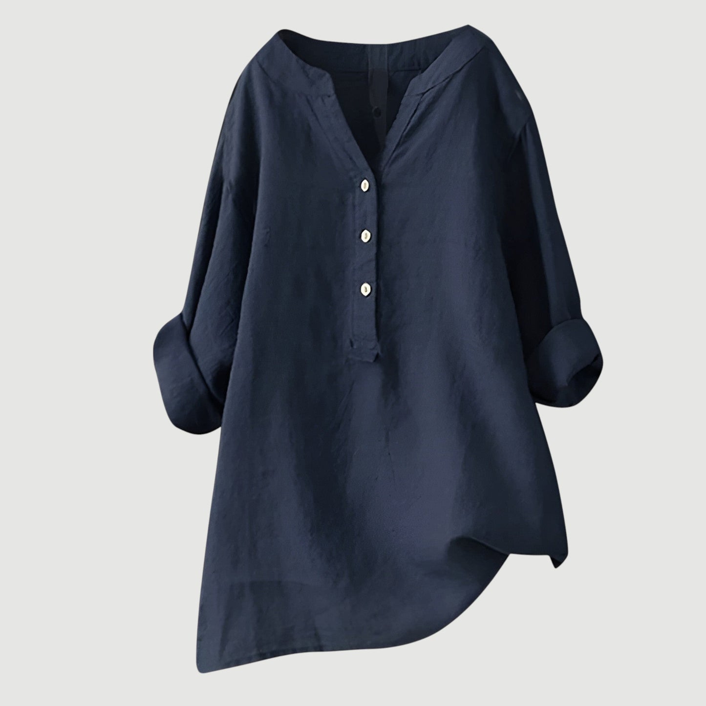 Camille | Blusa de lino elegante y vibrante