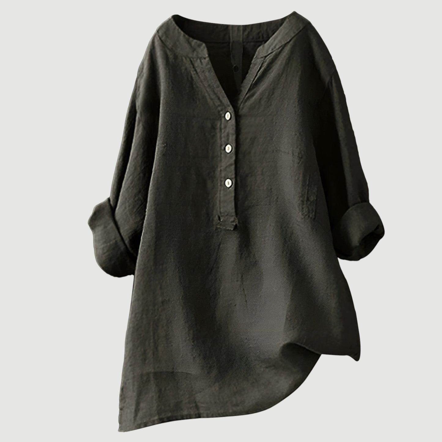 Camille | Blusa de lino elegante y vibrante