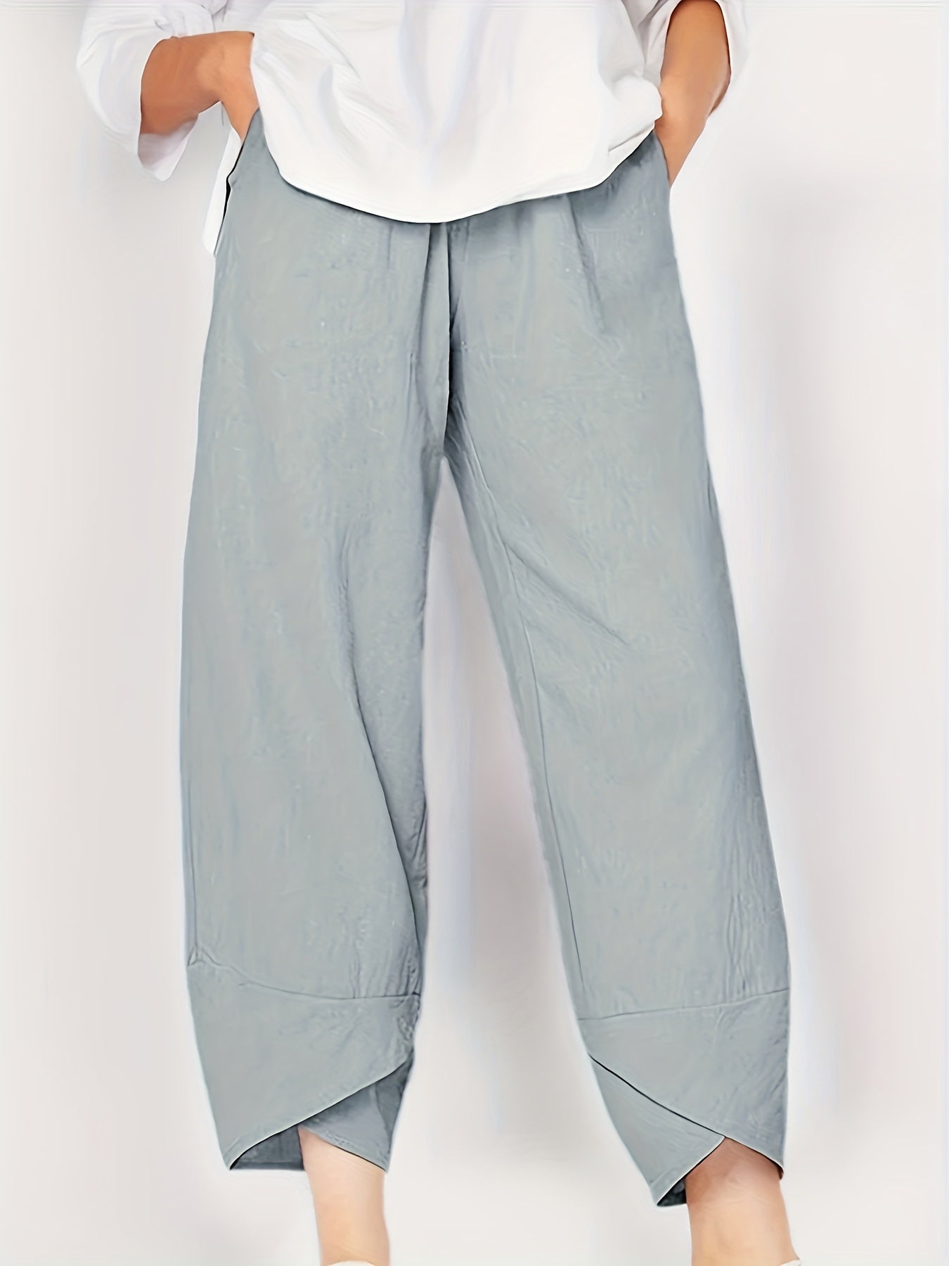 Judith - Pantalones Elegantes y Cómodos con Bolsillos Laterales
