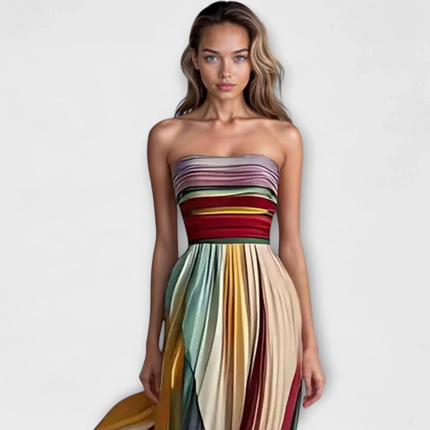 Flora™ | Vestido de Verano Sin Mangas Multicolor