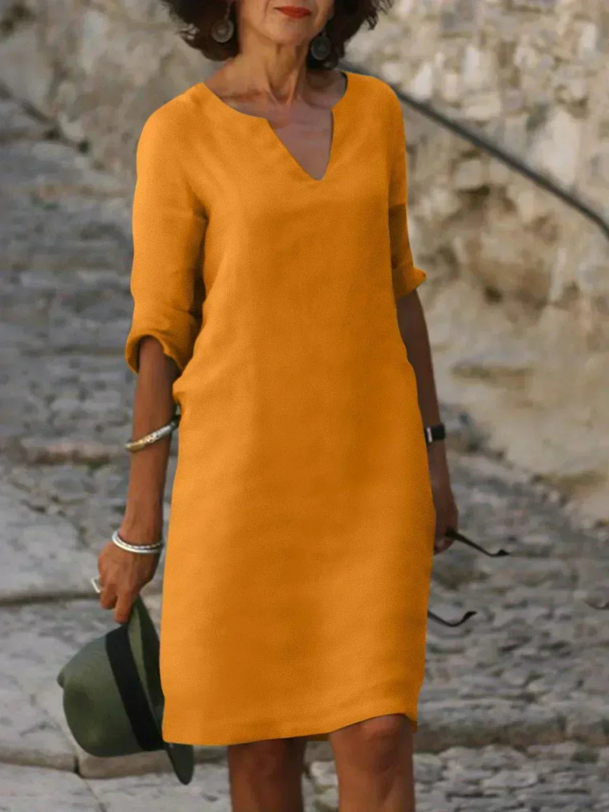 Beatrice™ | Vestido Elegante con Escote en V Refinado